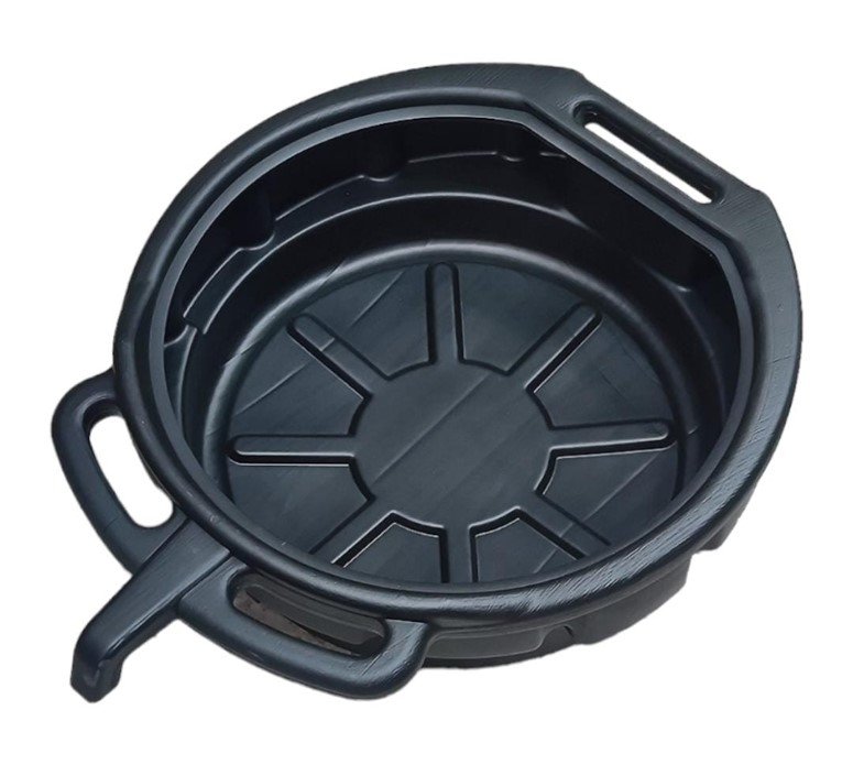 وعاء تصريف الزيت عالي الجودة - سعة 15 لتر High-Quality Oil Drain Pan - 15 Liter Capacity