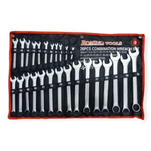 طقم مفاتيح مشترك26 قطعه Romino Tools 26-Piece Combination Wrench Set